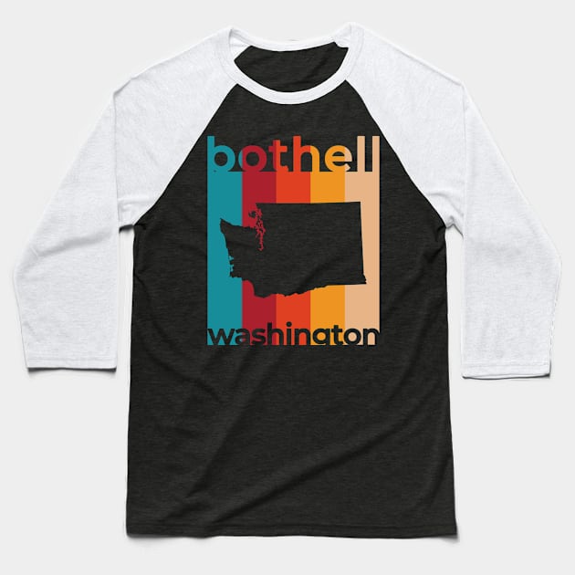 Bothell Washington Retro Baseball T-Shirt by easytees